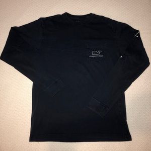 Vineyard Vines Long Sleeve Vintage Whale Tee